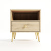 Scandinavian One Drawer Bedside Table Brookhil