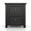 Ives Bedside Table - Black