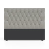 Deep Buttoned Headboard - Cream
