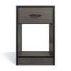 Essential One Drawer Bedside Table - Smoked Cedar